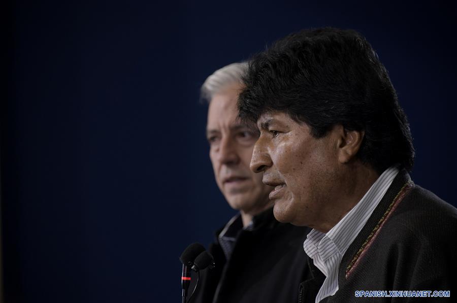 BOLIVIA-LA PAZ-EVO MORALES-DIMISION 