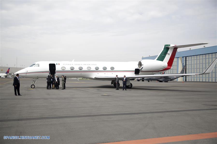 MEXICO-CIUDAD DE MEXICO-BOLIVIA-EVO MORALES-LLEGADA