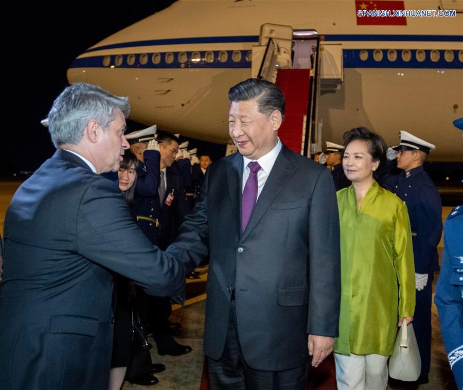 BRASIL-BRASILIA-XI JINPING-LLEGADA