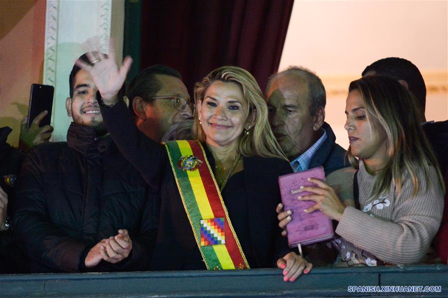 BOLIVIA-LA PAZ-JEANINE AÑEZ