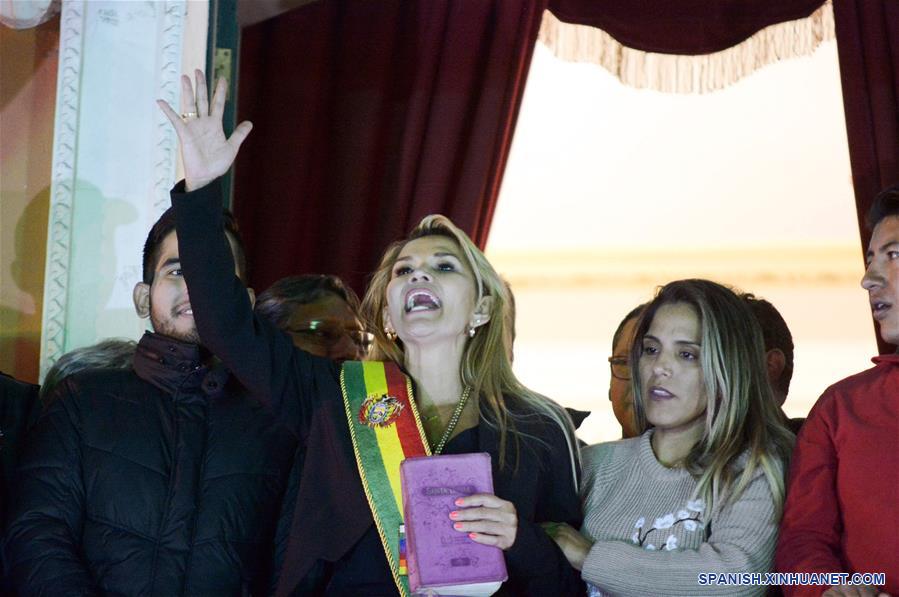 BOLIVIA-LA PAZ-JEANINE AÑEZ