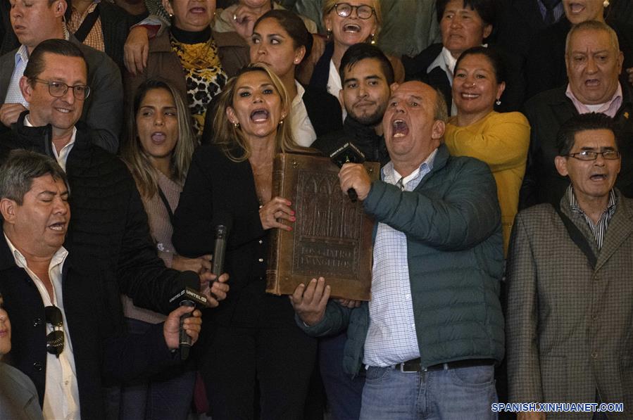 BOLIVIA-LA PAZ-JEANINE AÑEZ