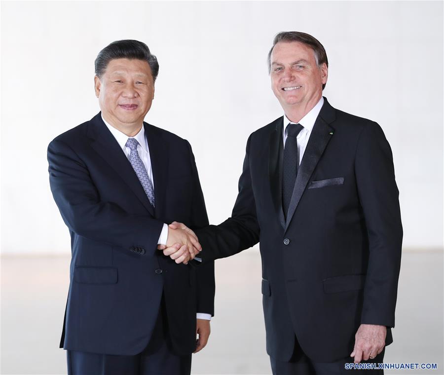 BRASIL-BRASILIA-XI JINPING-PRESIDENTE BRASILEÑO-CONVERSACIONES