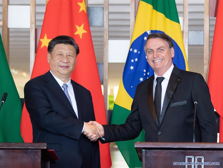 BRASIL-BRASILIA-XI JINPING-PRESIDENTE BRASILEÑO-CONVERSACIONES