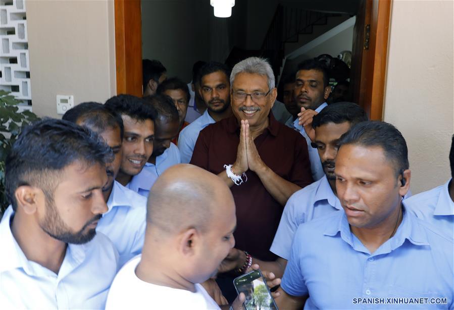 SRI LANKA-COLOMBO-ELECCIONES PRESIDENCIALES 