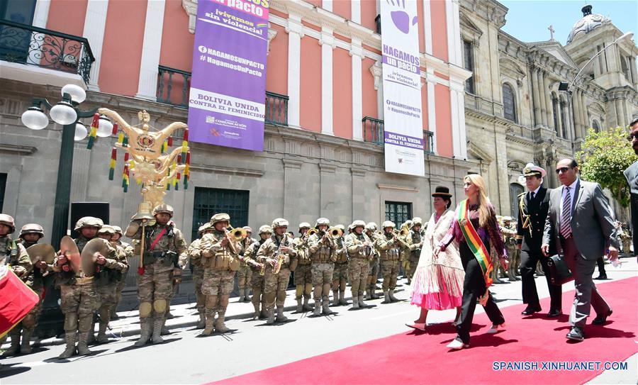 BOLIVIA-LA PAZ-DIA DEL HIMNO NACIONAL