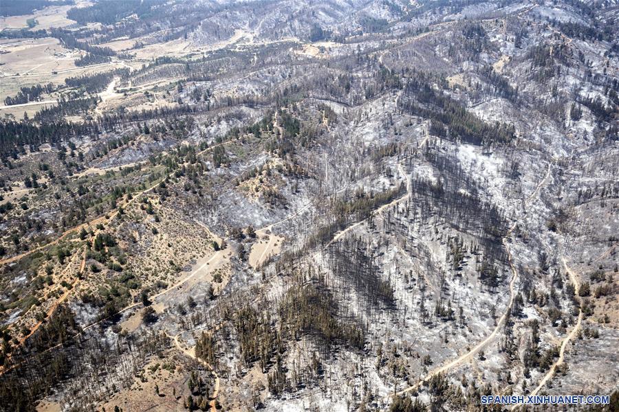 CHILE-VALPARAISO-PI&Ntilde;ERA-COMBATE A INCENDIOS FORESTALES