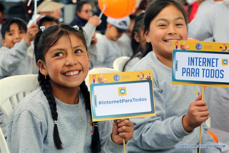 ECUADOR-PICHINCHA-LENIN MORENO-INTERNET