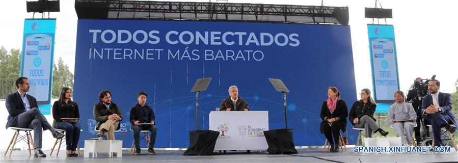 ECUADOR-PICHINCHA-LENIN MORENO-INTERNET