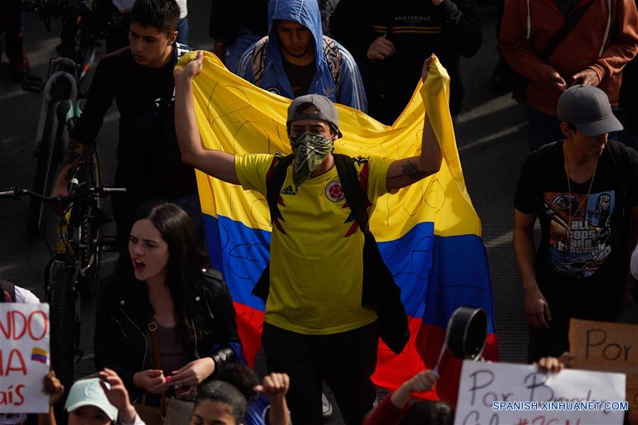 COLOMBIA-BOGOTA-MANIFESTACION