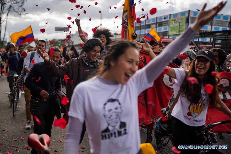 COLOMBIA-BOGOTA-MANIFESTACION