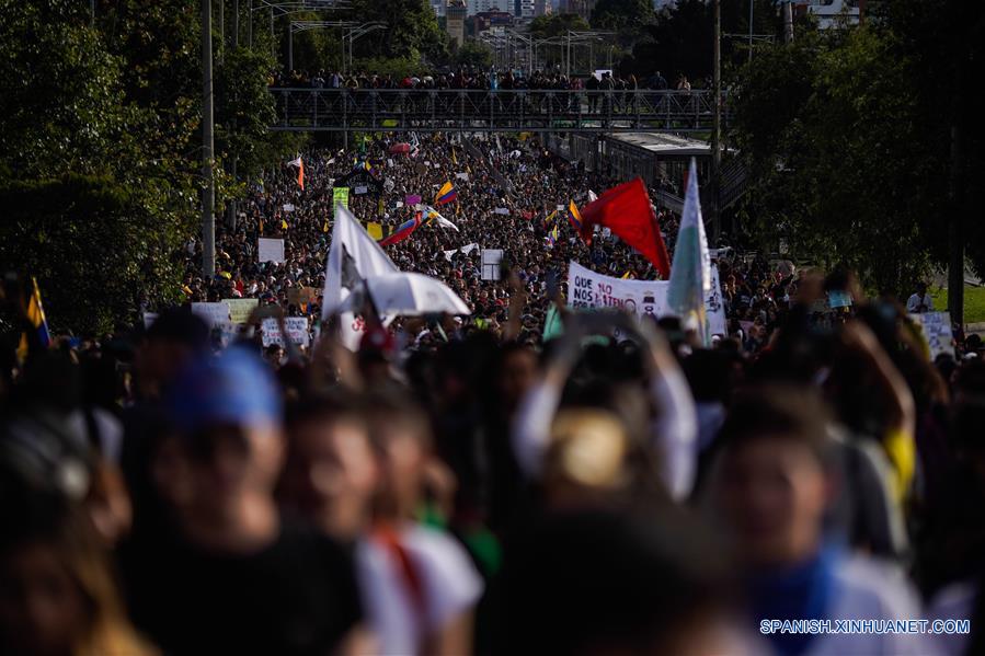 COLOMBIA-BOGOTA-MANIFESTACION