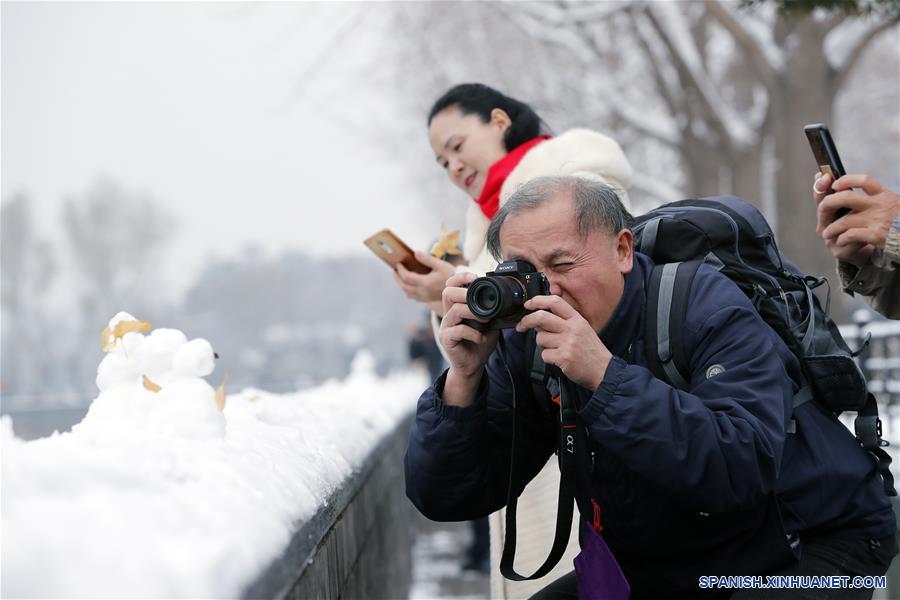 CHINA-BEIJING-NEVADA-PAISAJE