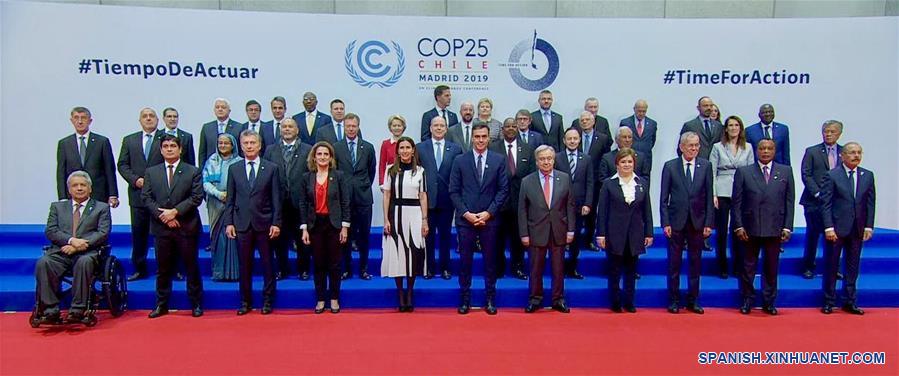ESPAÑA-MADRID-ONU-CONFERENCIA CAMBIO CLIMATICO-COP25-INAUGURACION