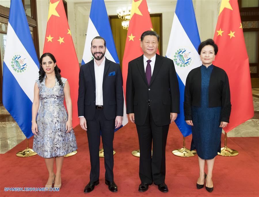 CHINA-BEIJING-XI JINPING-EL SALVADOR-PRESIDENTE-CONVERSACIONES