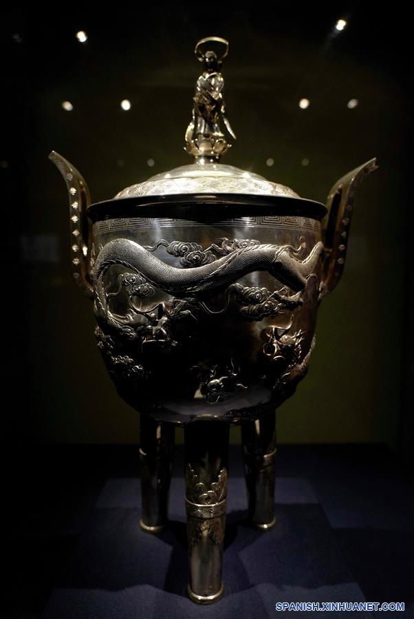 CHINA-SHAANXI-MUSEO DE XI'AN-EXPOSICION DE PLATERIA