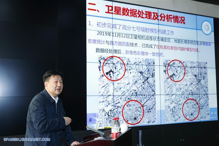CHINA-BEIJING-SATELITE DE OBSERVACION DE LA TIERRA GAOFEN-7-PRIMERAS IMAGENES 3D-LANZAMIENTO