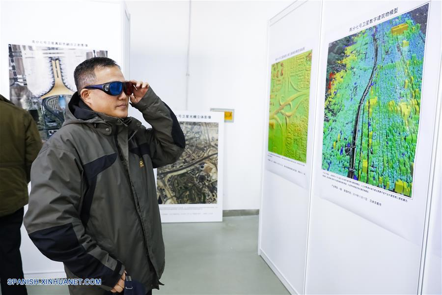 CHINA-BEIJING-SATELITE DE OBSERVACION DE LA TIERRA GAOFEN-7-PRIMERAS IMAGENES 3D-LANZAMIENTO