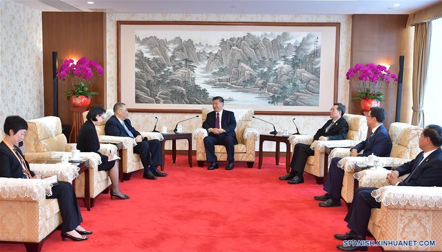 CHINA-MACAO-XI JINPING-CHUI SAI ON-REUNION