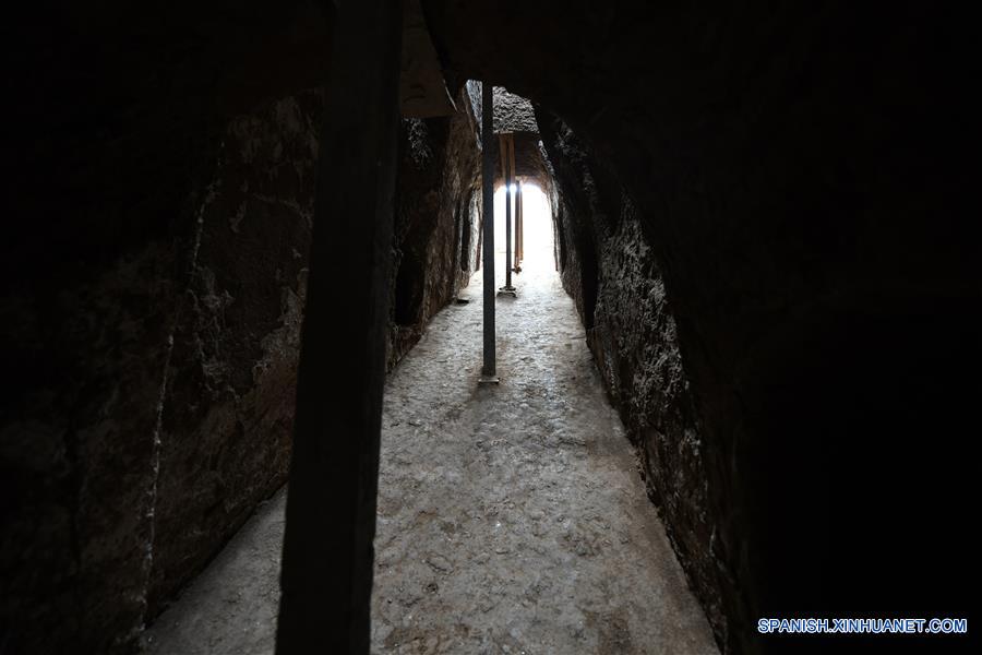 CHINA-SHAANXI-DESCUBRIMIENTO DE TUMBA REAL