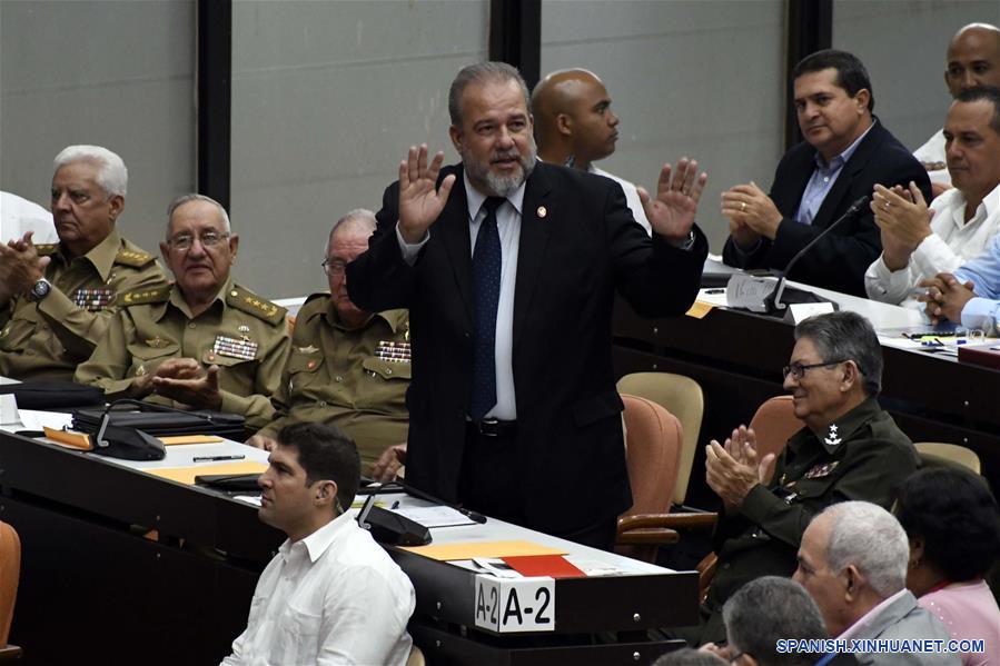 CUBA-HABANA-ASAMBLEA NACIONAL-MANUEL MARRERO-NUEVO PRIMER MINISTRO