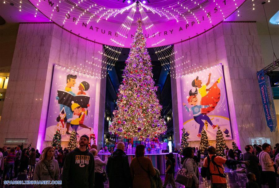 EEUU-CHICAGO-ARBOLES DE NAVIDAD