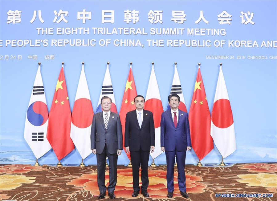 CHINA-JAPON-RDC-REUNION DE LIDERES-LI KEQIANG 