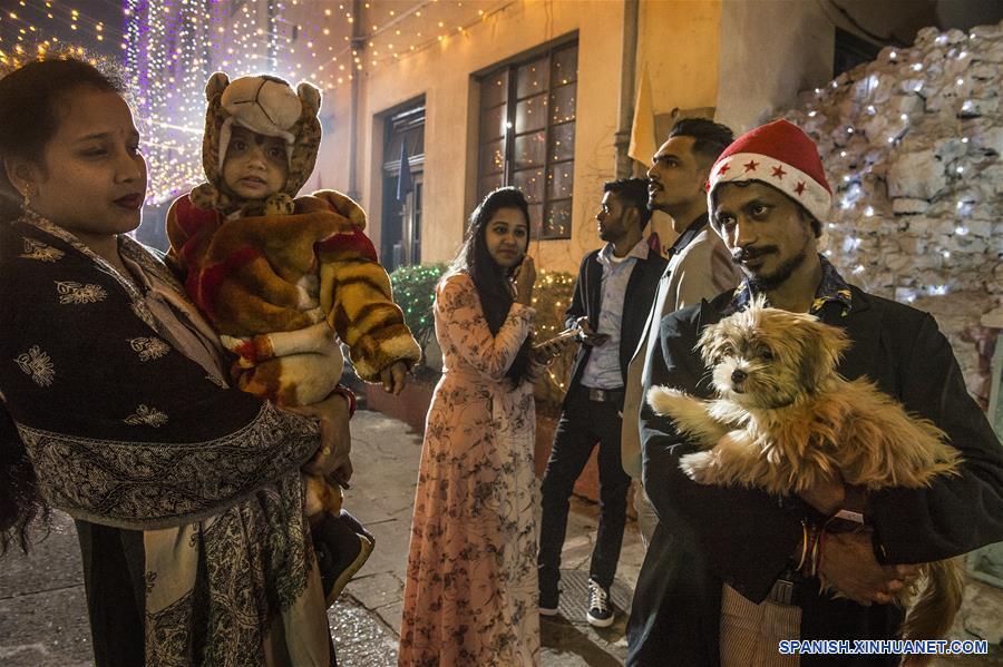 INDIA-CALCUTA-NAVIDAD-CELEBRACION