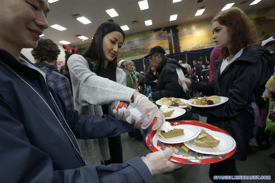 CANADA-VANCOUVER-CENA DE NAVIDAD