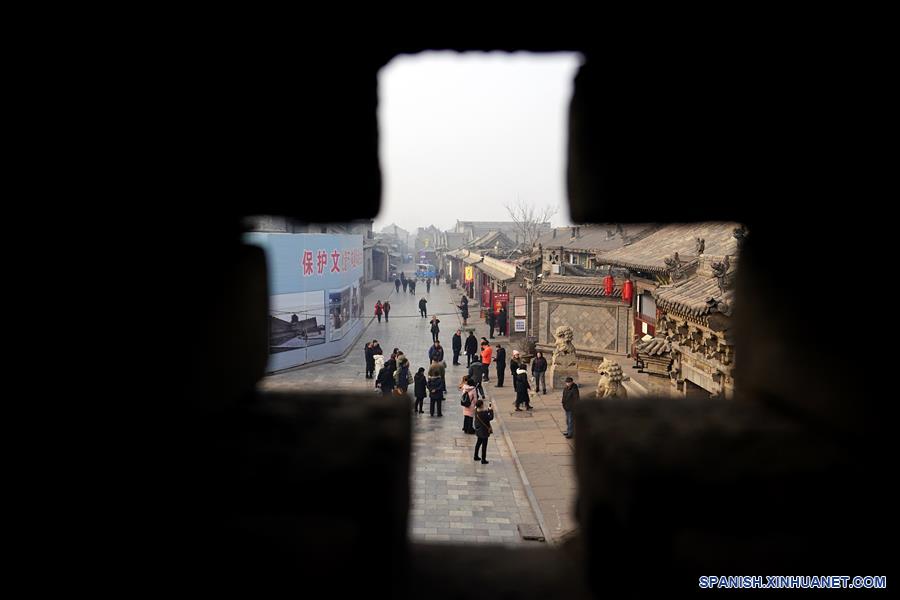 CHINA-SHANXI-ANTIGUA CIUDAD DE PINGYAO 