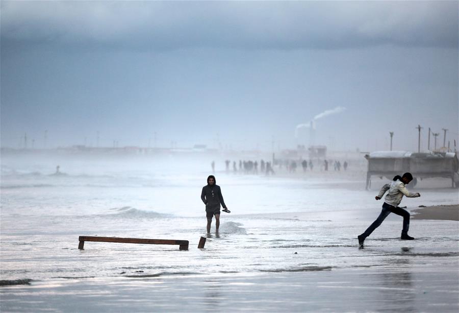MEDIO ORIENTE-GAZA-PLAYA