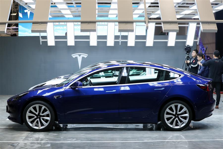 CHINA-SHANGHAI-TESLA-GIGAFABRICA-LANZAMIENTO