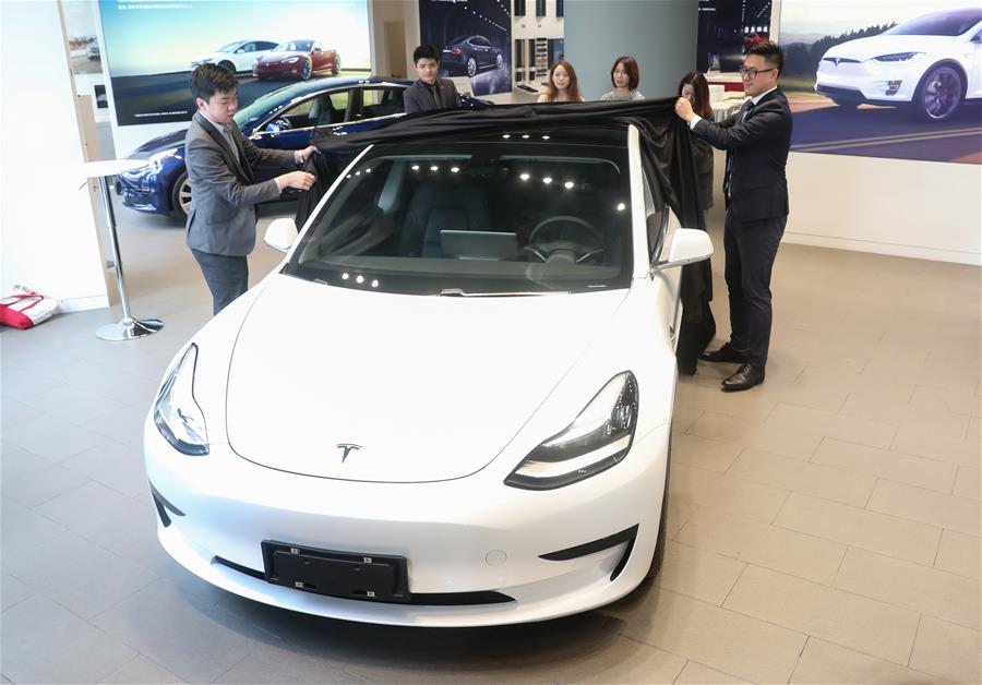 CHINA-SHANGHAI-TESLA-GIGAFABRICA-LANZAMIENTO