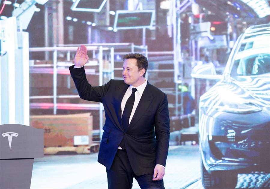 CHINA-SHANGHAI-TESLA-GIGAFABRICA-LANZAMIENTO