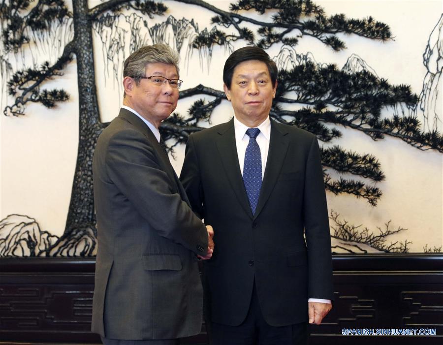 CHINA-BEIJING-LI ZHANSHU-DELEGACION JAPONESA-REUNION