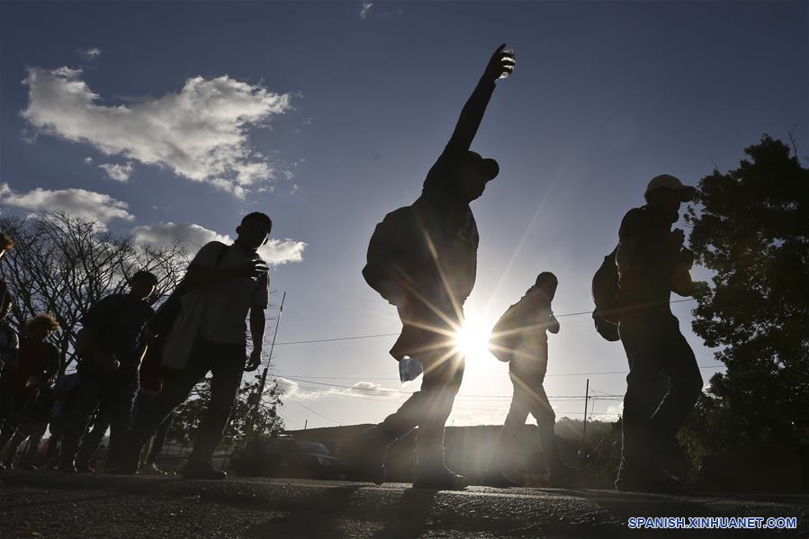 HONDURAS-OCOTEPEQUE-CARAVANA-MIGRANTES