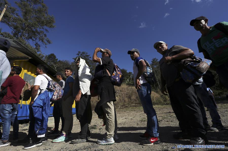 HONDURAS-OCOTEPEQUE-CARAVANA-MIGRANTES