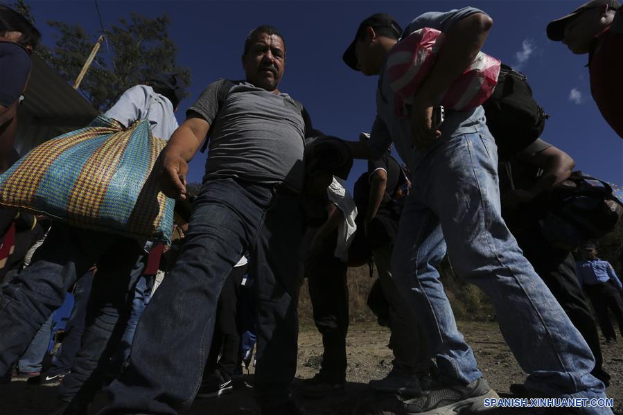 HONDURAS-OCOTEPEQUE-CARAVANA-MIGRANTES