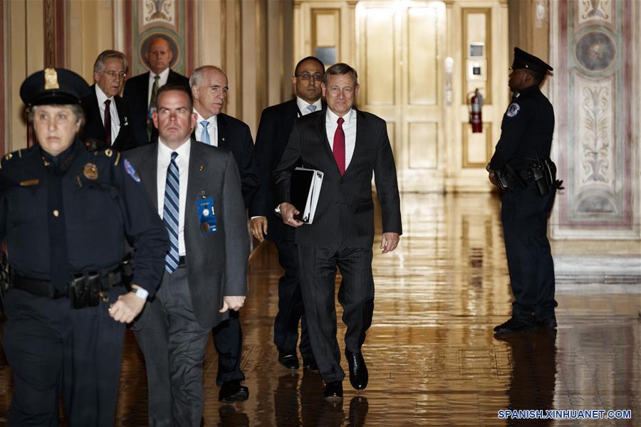 EEUU-WASHINGTON-PRESIDENTE DE LA CORTE SUPREMA-JURAMENTO-JUICIO POLITICO