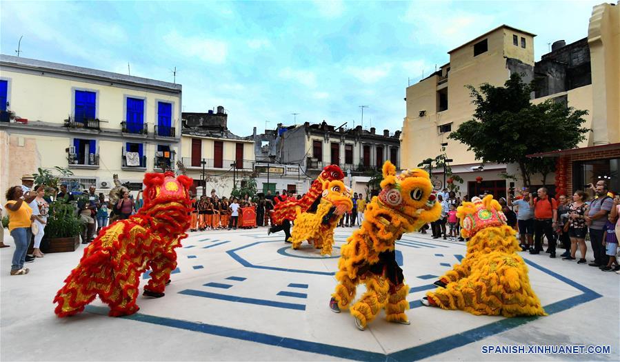 CUBA-HABANA-CHINA-CELEBRACION