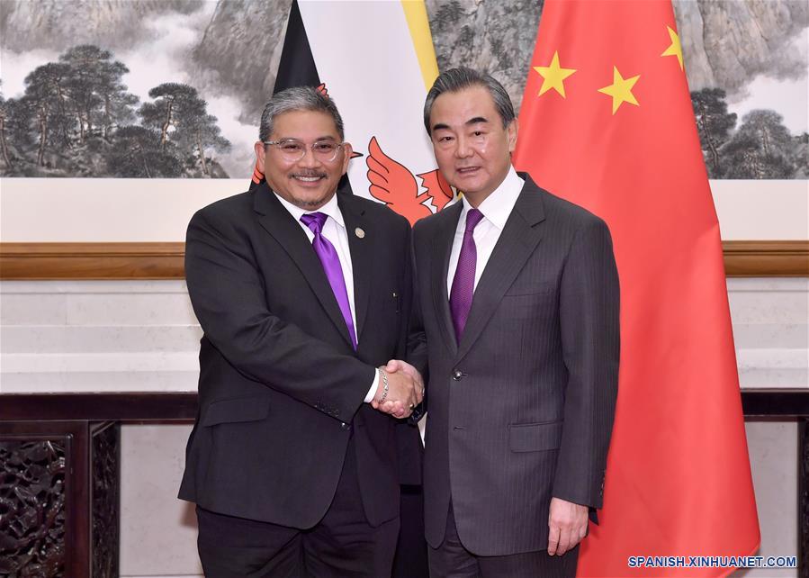 CHINA-BEIJING-WANG YI-BRUNEI-REUNION