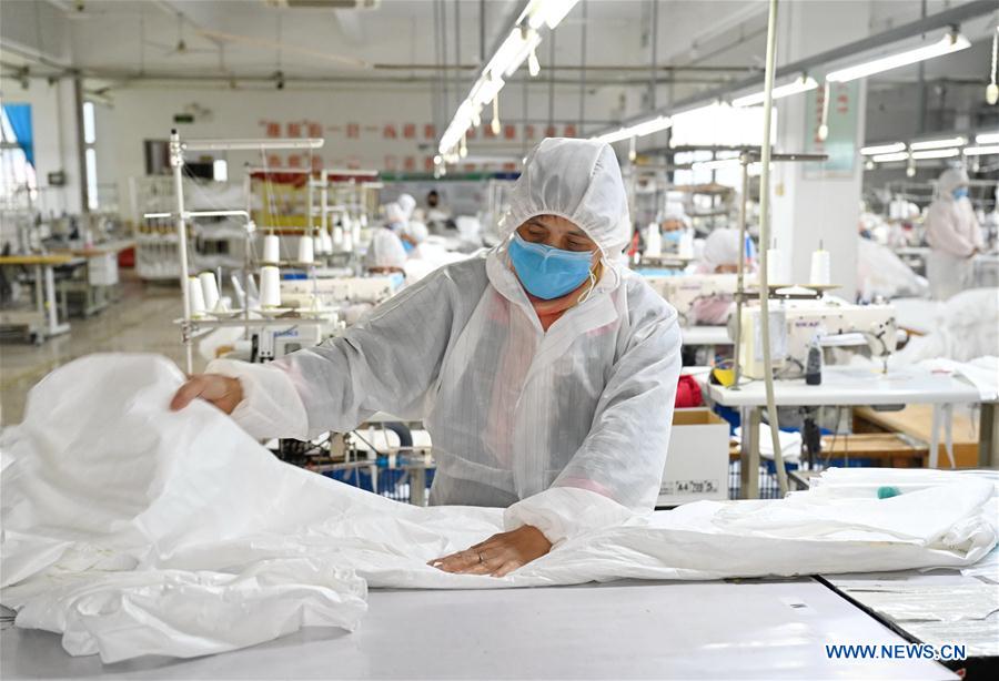 CHINA-FUJIAN-FUZHOU-NUEVO CORONAVIRUS-EQUIPO MEDICO-SUMINISTRO