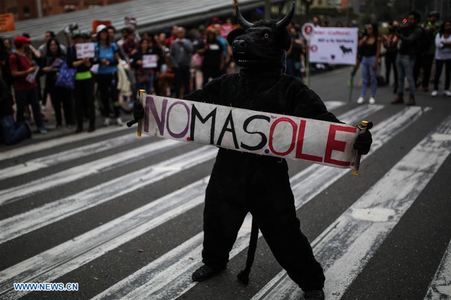 COLOMBIA-BOGOTA-MANIFESTACION