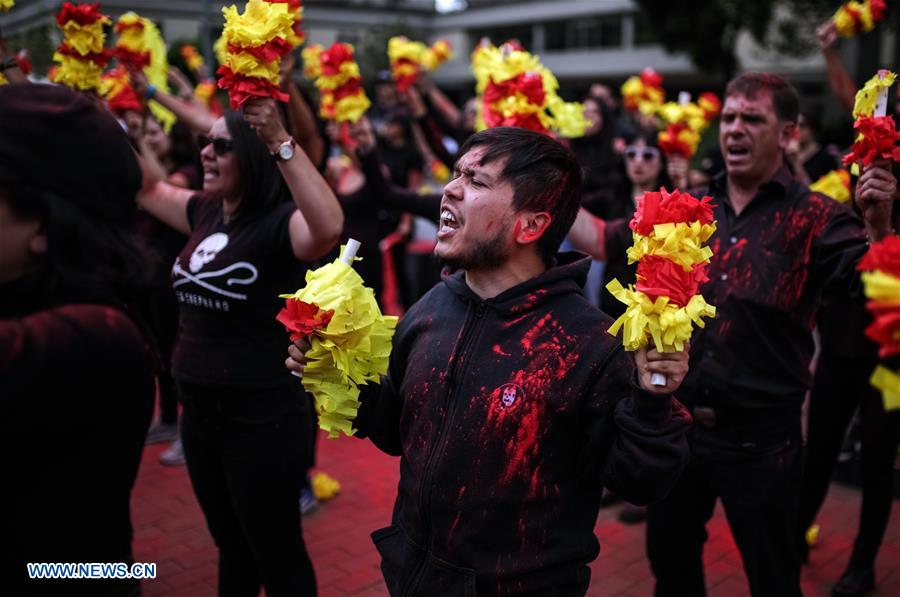 COLOMBIA-BOGOTA-MANIFESTACION