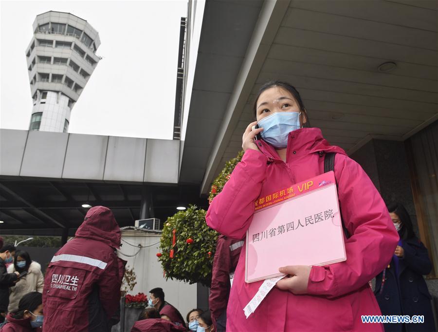 CHINA-SICHUAN-CHENGDU-PERSONAL MEDICO-WUHAN-AYUDA