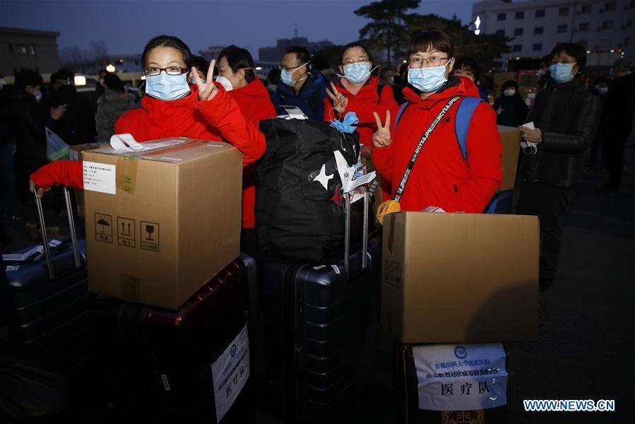 CHINA-BEIJING-EQUIPO MEDICO-AYUDA