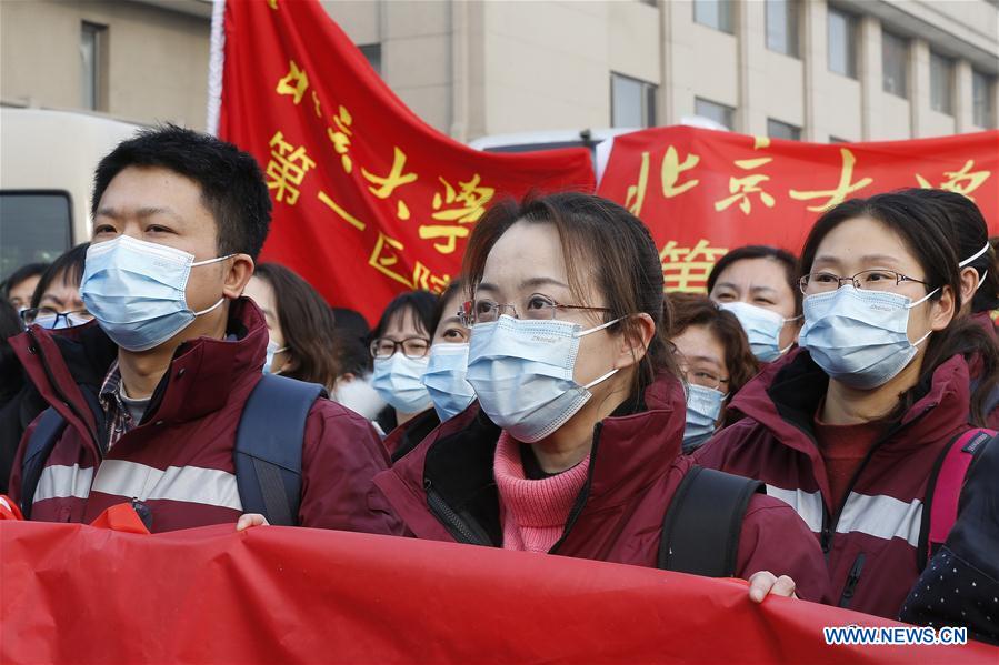 CHINA-BEIJING-EQUIPO MEDICO-AYUDA