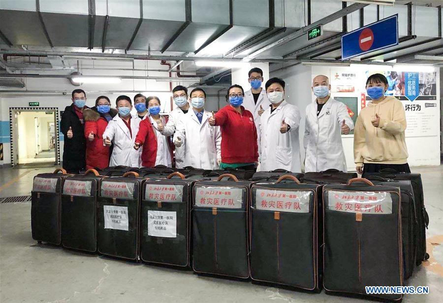 CHINA-BEIJING-EQUIPO MEDICO-AYUDA