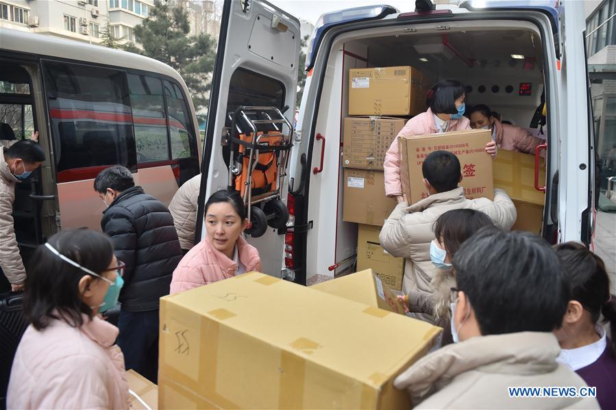 CHINA-BEIJING-EQUIPO MEDICO-AYUDA