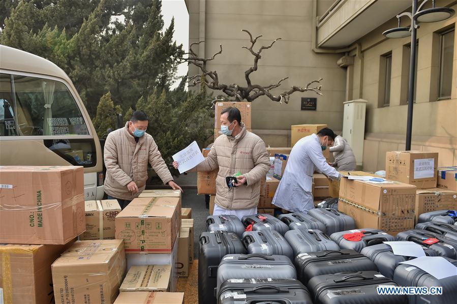 CHINA-BEIJING-EQUIPO MEDICO-AYUDA